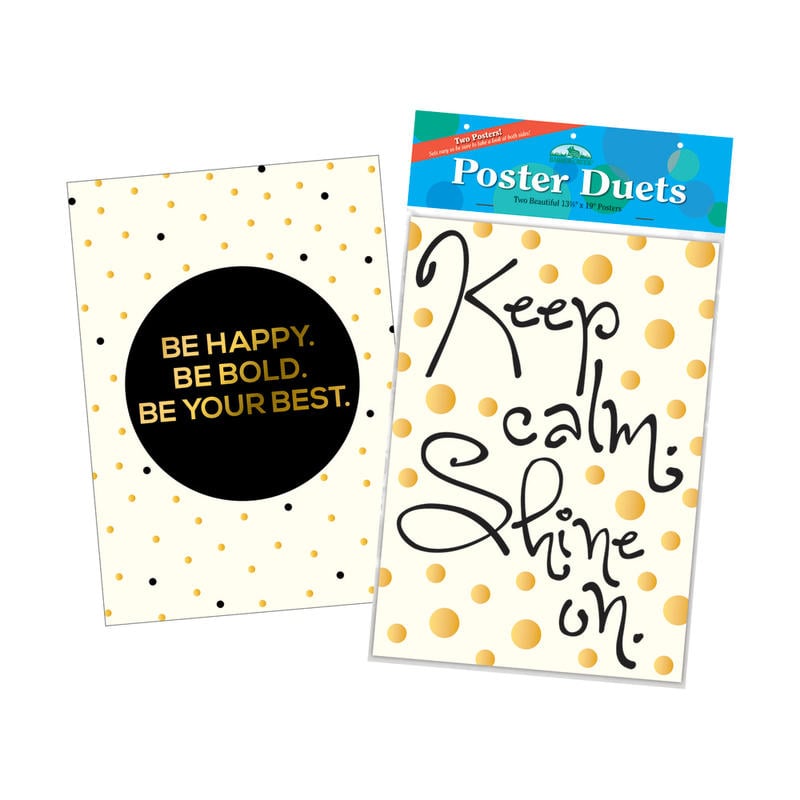 Barker Creek Poster Duet Set, Shine On, Pack Of 2 MPN:BC1884