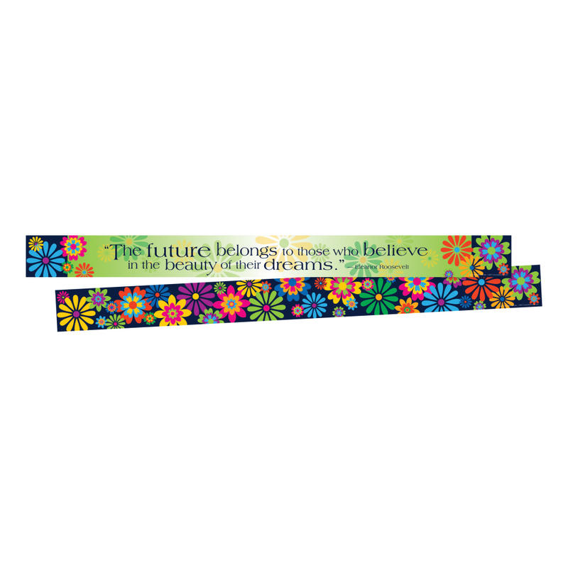 Barker Creek Double-Sided Border Strips, 3in x 35in, Italy Fiori Bellissimi, Set Of 24 MPN:BC3671