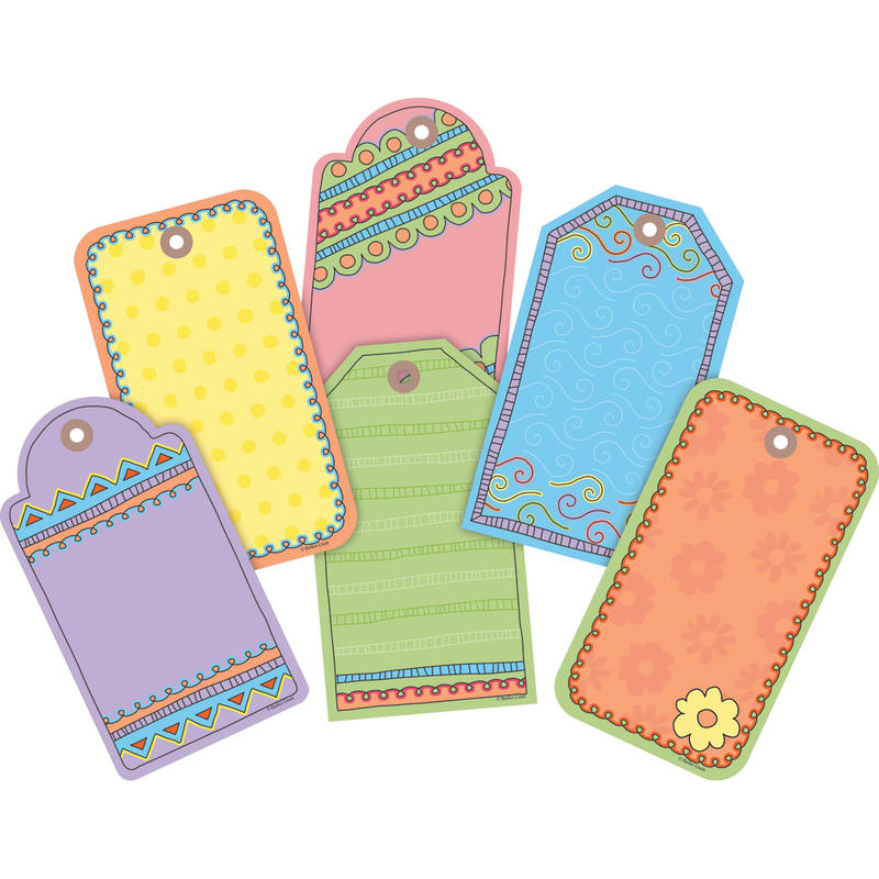 Barker Creek Accents, Tag You are It, Pack Of 72 MPN:BC3714