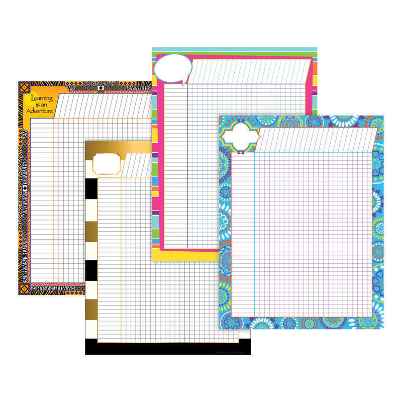 Barker Creek Elementary To Middle School Incentive Chart Sets, 17in x 22in, Set Of 4 MPN:BC3735