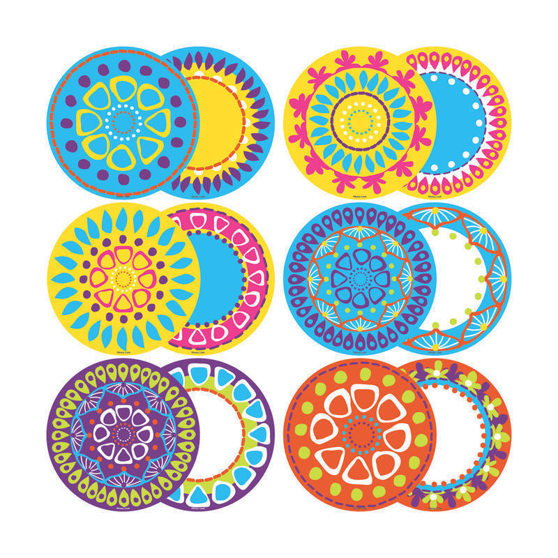 Barker Creek Accents, Double-Sided, Moroccan, Pack Of 36 MPN:LL2209
