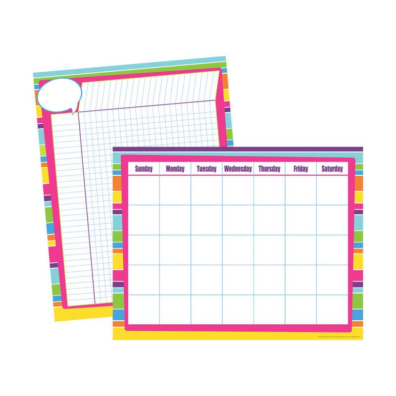 Barker Creek Chart Set, Happy, 17in x 22in, Grades Pre-K+, Pack Of 2 MPN:LL574