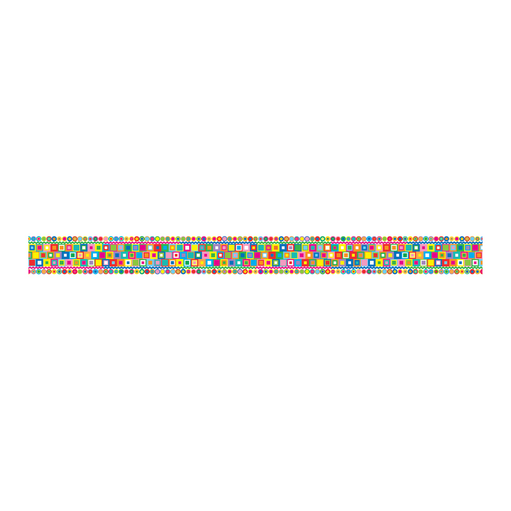 Barker Creek Straight-Edge Borders, 3in x 35in, Retro, Pack Of 12 MPN:LL942