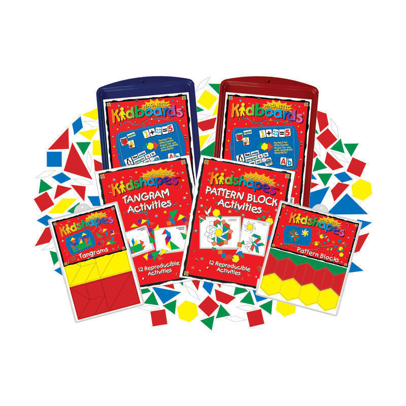 Barker Creek Magnets, Learning Magnets, Math Manipulatives Activity Kit, Grades Pre-K+, Pack Of 154 MPN:LM2340