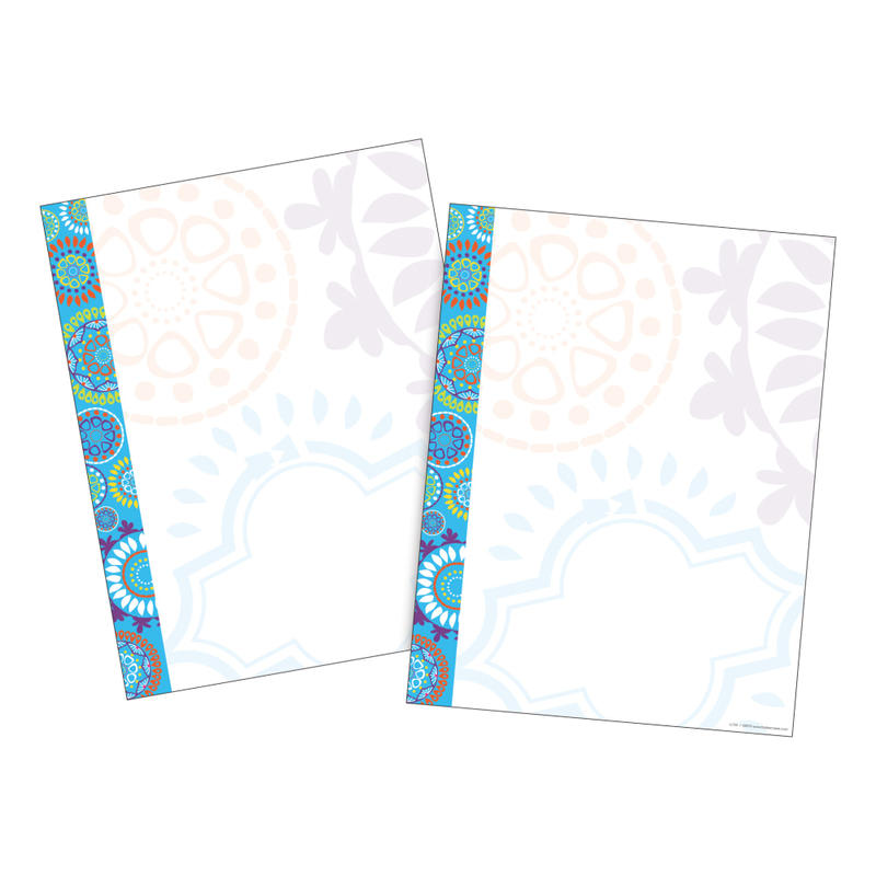 Barker Creek Computer Paper, Letter Paper Size, 60 Lb, Moroccan, 100 Sheets MPN:BC3619