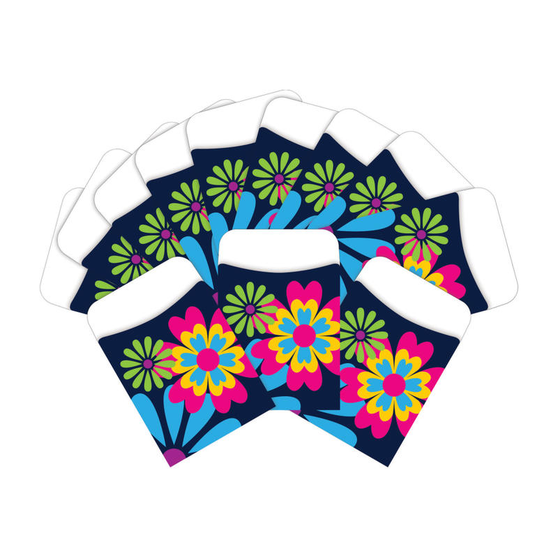 Barker Creek Peel & Stick Library Pockets, 3in x 5in, Italy, Pack Of 60 Pockets MPN:BC3834