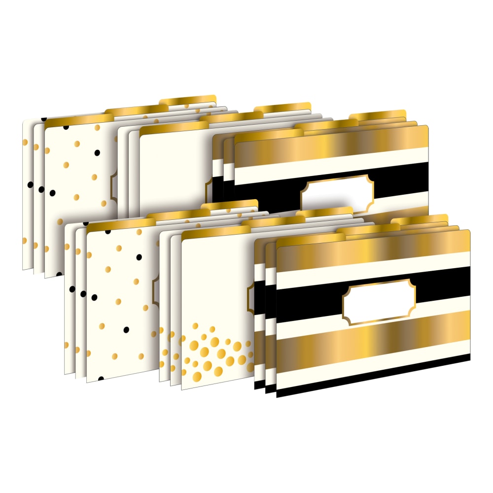 Barker Creek Tab File Folders, Legal Size, 24K Gold, Pack Of 18 Folders MPN:BC3520