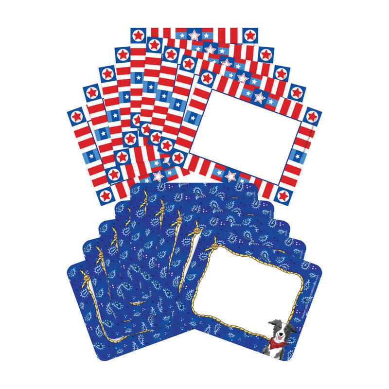 Barker Creek Name Tags, 2 -3/4 x 3 1/2