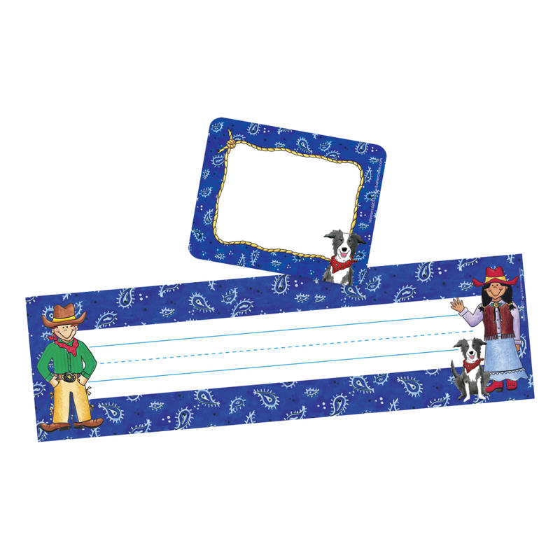 Barker Creek Name Tag And Name Plate Set, Western MPN:BC3969