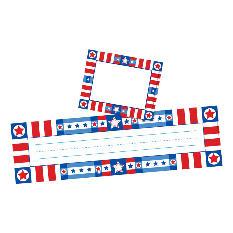 Barker Creek Name Tag And Name Plate Set, USA MPN:BC3973