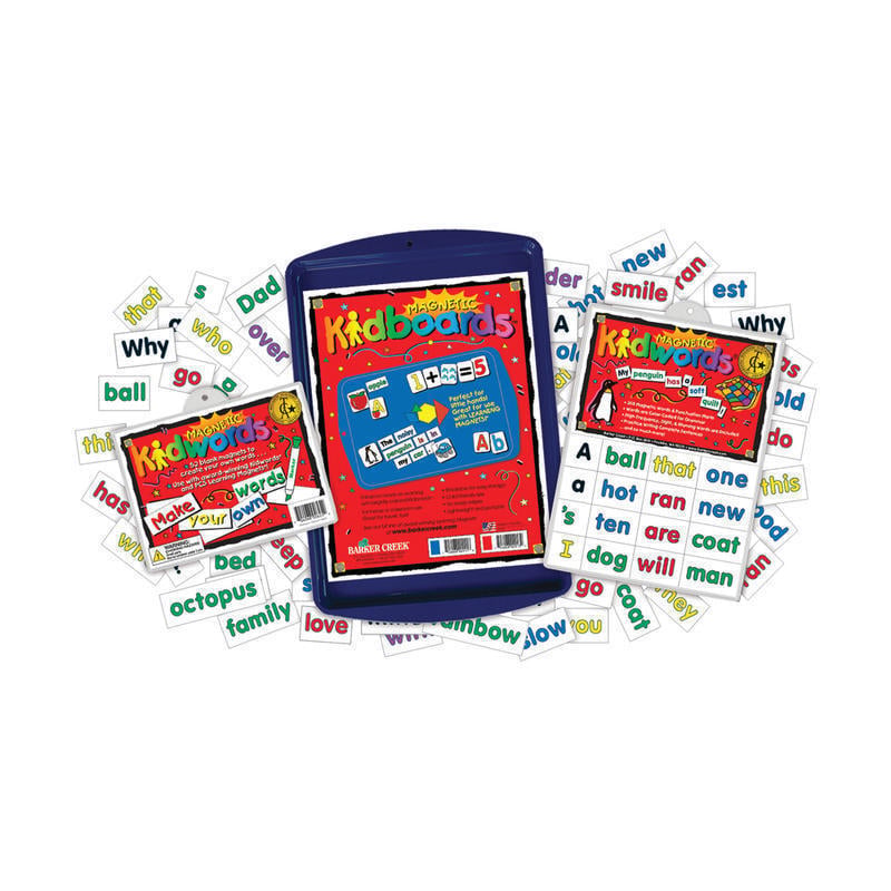 Barker Creek Magnets, Learning Magnets, High Frequency Word Kit, Grades K+, Pack Of 259 MPN:LM2406