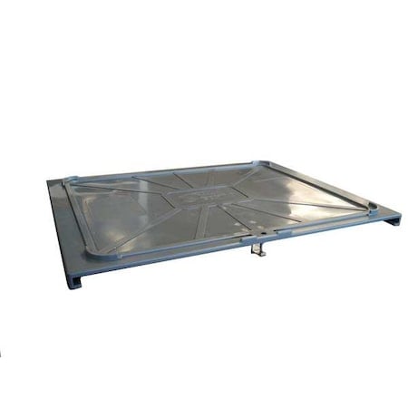 29 in L x 18-1/2 in W, Gray, Polypropylene MPN:8289M
