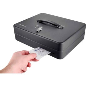 Barska CB13052 Standard Fold Out Cash Box w/ Key Lock 11-3/4