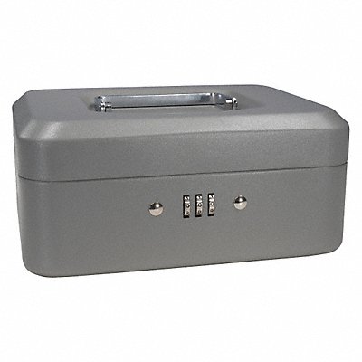 Cash Box Compartments 4 2-1/4 in H MPN:CB11784