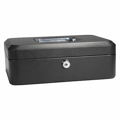 Cash Box Compartments 3 6-1/4 in W MPN:CB11832