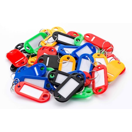 Assorted Key Tags PK50 For Key, PK50, 50 PK MPN:AF12496