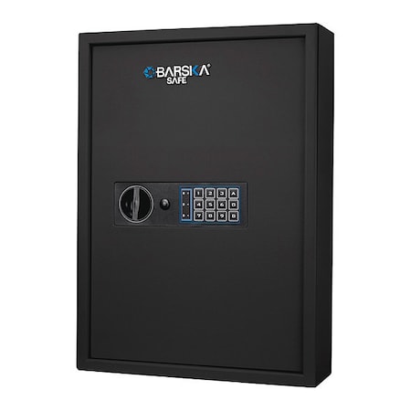 Key Cabinet, Steel, Black, 100 Key Capacity MPN:AX13370