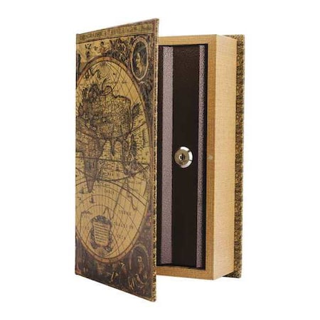 Lock Box, Surface, Single Key, Brown MPN:CB12480