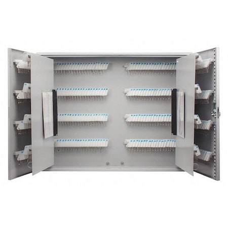Key Box, Gray, Steel, Hook Style, Matte MPN:CB13240