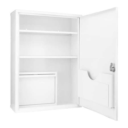 Supply Cabinet, White, 22-13/16