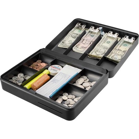 Standard Fold Out Cash Box with Key Lock MPN:CB13052