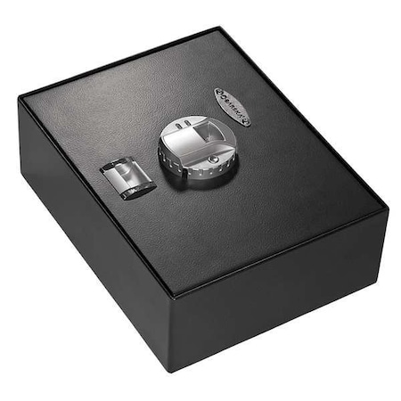 Security Safe, 0.23 cu ft, 21 lb, Biometric Lock No Rated MPN:AX11556