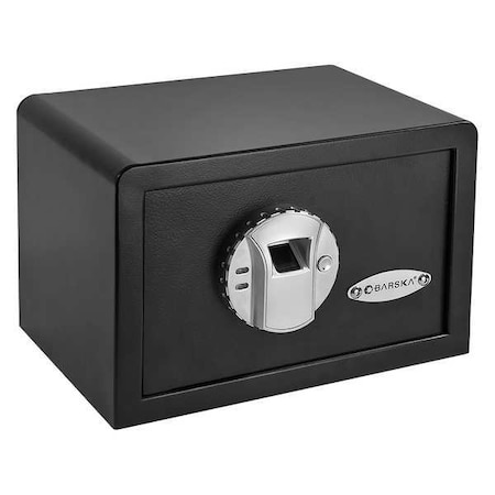 Security Safe, 0.29 cu ft, 12 lb, Biometric, Motorized Deadbolt Lock Lock No Rated MPN:AX11620
