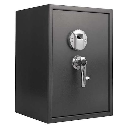Security Safe, 1.45 cu ft, 48.5 lb, Biometric Lock MPN:AX11650