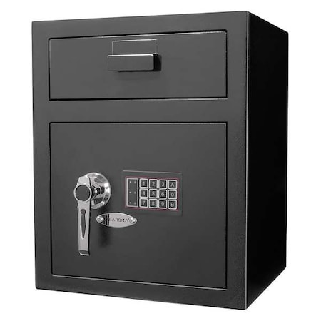 Depository Safe with Digital Keypad with Key Backup 51 lb, 2.3 cu ft, Steel MPN:AX11930