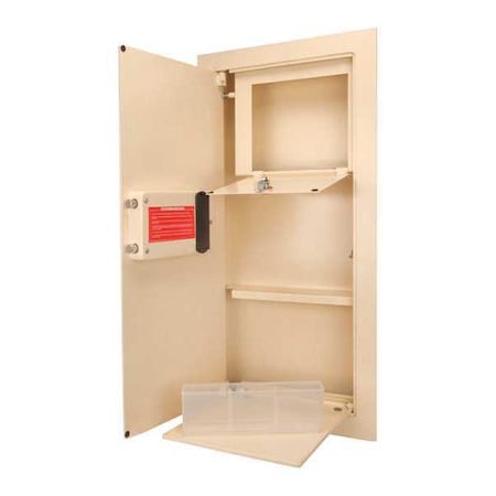 Wall Safe, 0.82 cu ft, 48 lb MPN:AX12880