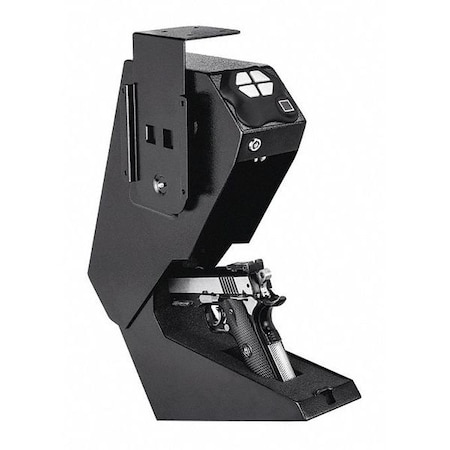 Pistol Safe, Biometric Lock, 8.6 lbs, Not Rated, Pistol MPN:AX13092