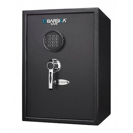 Security Safe, 1.54 cu ft, 45.4 lb, Not Rated Fire Rating MPN:AX13098