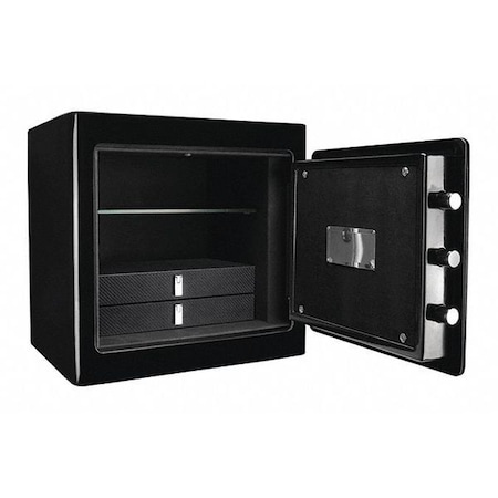 Fire Rated Jewelry Safe, 1.01 cu ft, 117 lb, 1/2 hr. Fire Rating MPN:AX13106