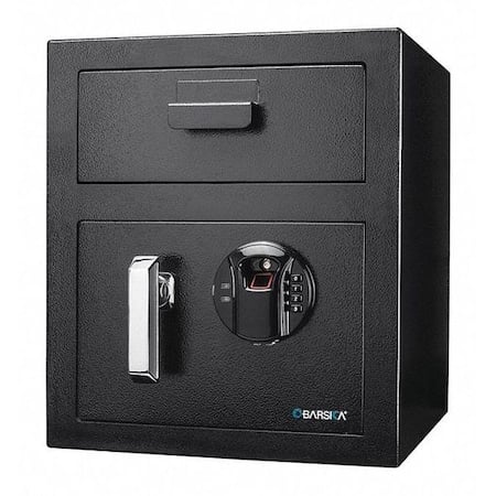 Depository Safe with Biometric Keypad 41.7 lb, 0.72 cu ft, Steel MPN:AX13108