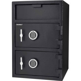 Barska AX13312 Two Lock Keypad Depository Safe - 20