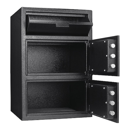 Dual Lock Keypad Depository Safe 1.6/2 Cu Ft MPN:AX13312