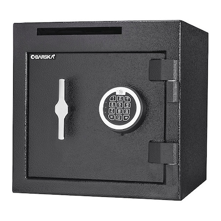 Drop Slot Depository Safe, 1.12 cu ft, Steel MPN:AX13314