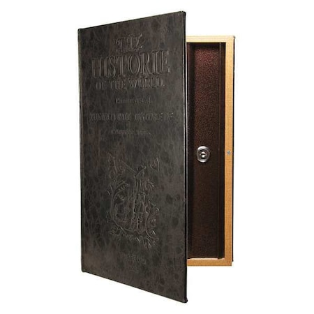 Diversion Book Safe, 0.025 cu ft, 2.37 lb, Privacy Key Lock No Rated MPN:CB11992