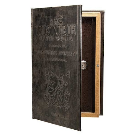 Diversion Book Safe, 0.07 cu ft, 1.77 lb, Privacy Key Lock No Rated MPN:CB11994