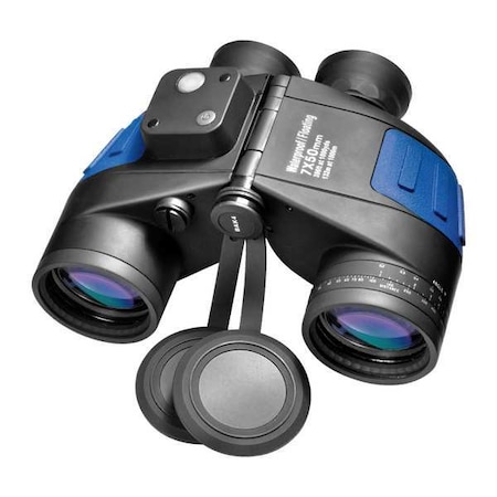 Boating Binoculars, 7x Magnification, Porro Prism, 395 ft at 1000 yd Field of View MPN:AB10798
