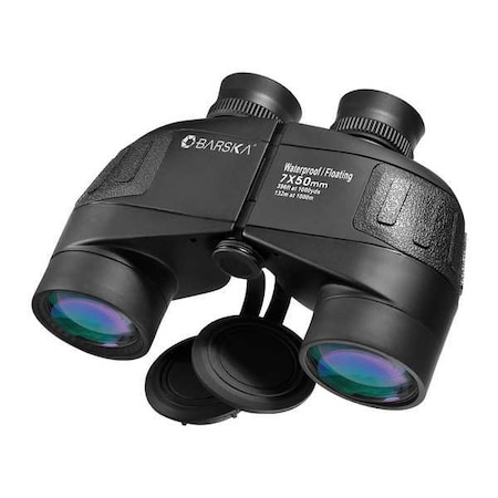 Boating Binoculars, 7x Magnification, Porro Prism, 395 ft at 1000 yd Field of View MPN:AB11610