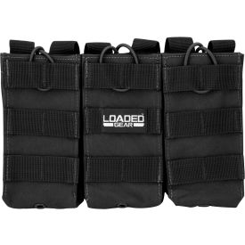 Barska Loaded Gear CX-200 Triple Magazine Pouch BI12246 - Black BI12246