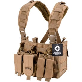 Barska BI12792 Loaded Gear VX-400 Tactical Chest Rig Tan BI12792