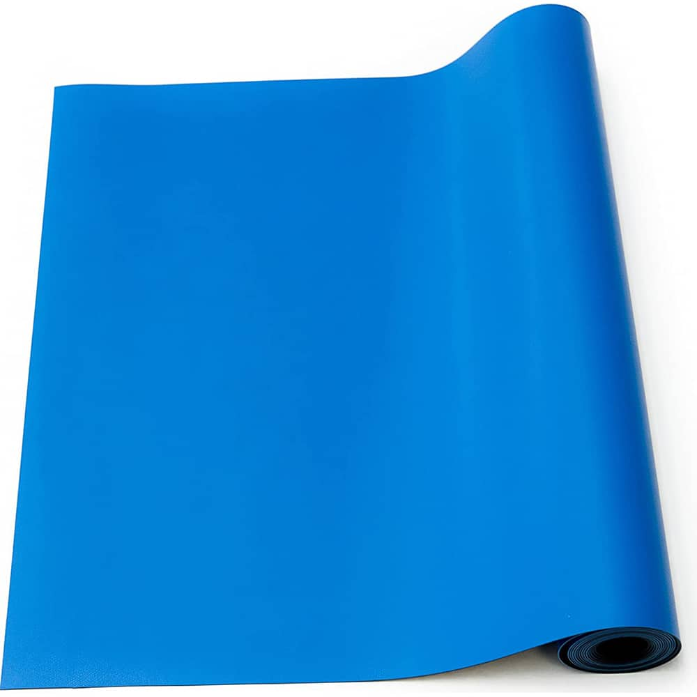 Anti-Static Table Mat: Rubber, 40' OAL, 3' OAW, 0.06