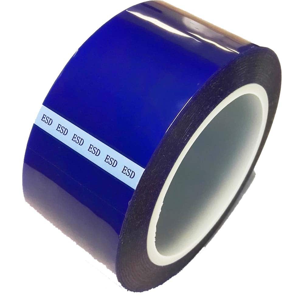 Anti-Static Equipment Accessories; Type: ESD Polyester Tape; Backing Material: Polyester (Film); Series: ESDBPT; Tape Length (Feet): 216.00; Tape Length (yd): 72.00; Tape Thickness (mil): 2.50 MPN:ESDBPT-7