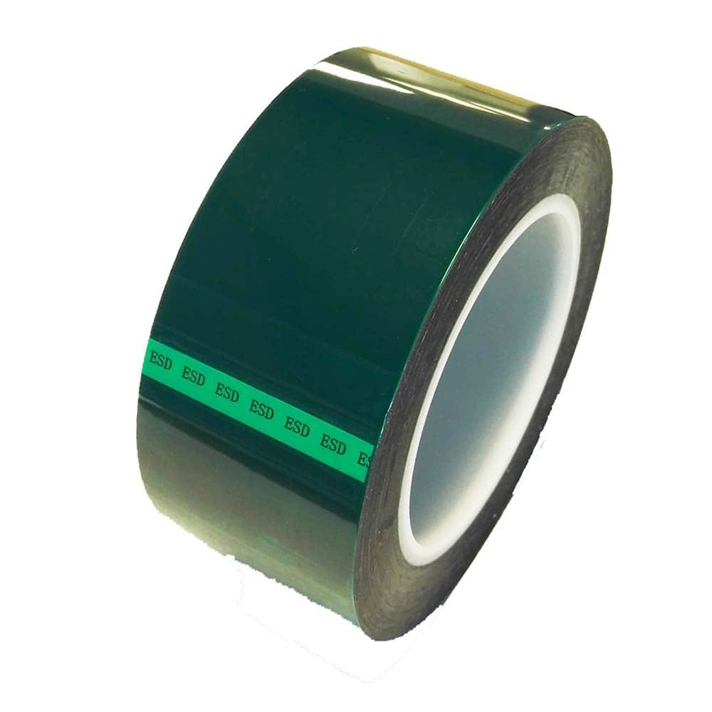 Anti-Static Equipment Accessories; Type: ESD Polyester Tape; Backing Material: Polyester (Film); Series: ESDGPT; Tape Length (Feet): 216.00; Tape Length (yd): 72.00; Tape Thickness (mil): 2.50 MPN:ESDGPT-1 1/2