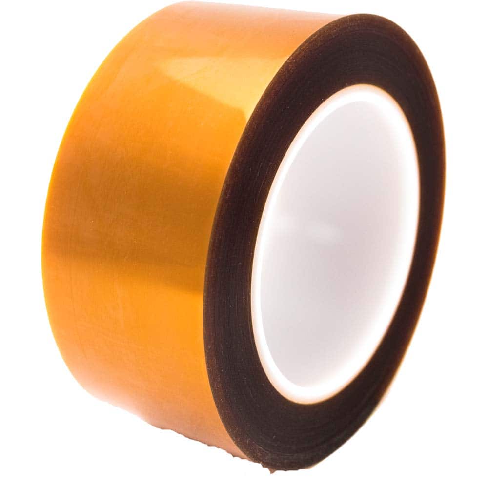 Amber Double-Sided Polyimide Tape: 1-3/4