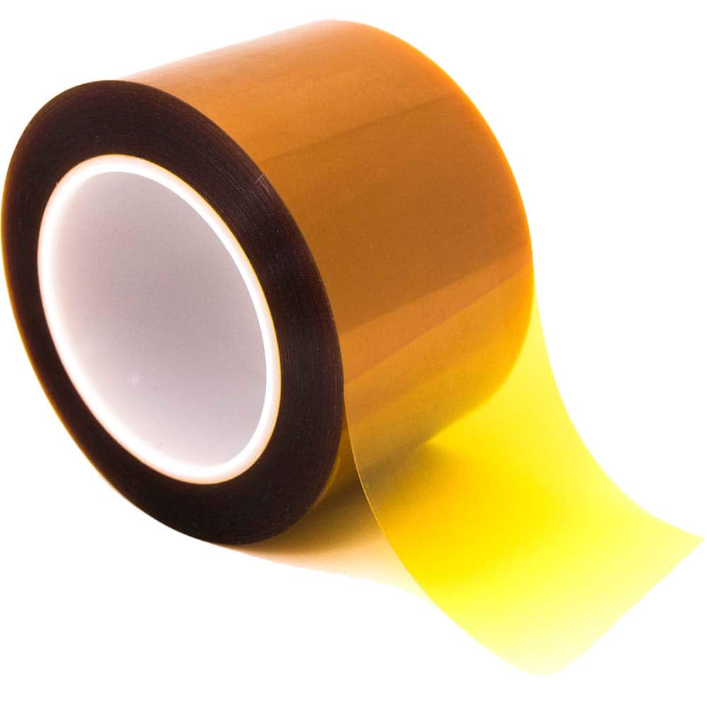 Amber Double-Sided Polyimide Tape: 3-1/2