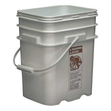 Plastic Container, 5 gal. MPN:EZ-E538