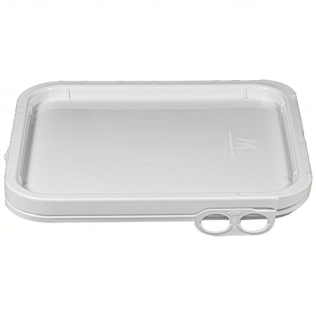 Lid, 9.75 in W, Plastic, White MPN:MML8005-SK